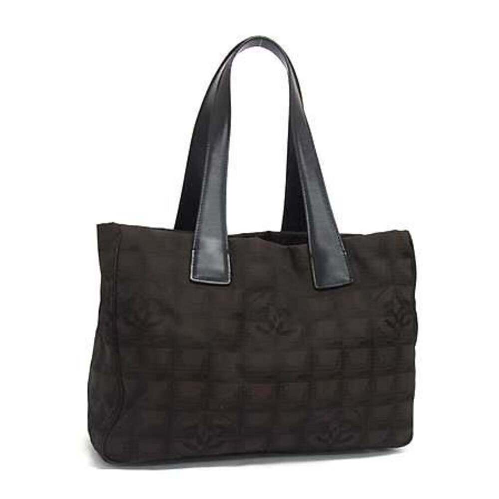 CHANEL Black Leather Tote Bag - Picture 1 of 7